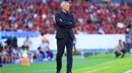 Hernán Crespo, director tecnico, durante el partido correspondiente a la jornada 3 del torneo Apertura 2026 de la Liga BBVA MX,. IMAGO7/Juan Carlos Cubeyro