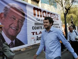 Andrés Manuel López Beltrán, hijo de AMLO, anunció la cancelación de su visa estadounidense. AP/ARCHIVO