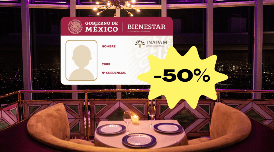 La credencial del Inapam otorga descuentos en el pago de servicios, transporte, restaurantes, entrada a museos y eventos culturales a los adultos mayores. Bellini ESPECIAL / CANVA