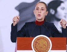 Las palabras de Sheinbaum llamaron la atención porque el peso avanzó por cuarto día consecutivo frente al dólar estadounidense y rompió el nivel de las 17 unidades. EFE/M. Guzmán