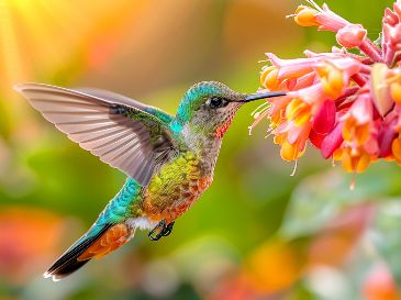 Para muchas personas la llegada de un colibrí puede convertirse en un momento cargado de simbolismo. MAGNIFIC