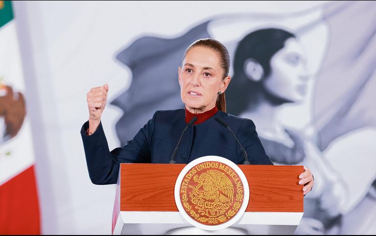 Claudia Sheinbaum defendió a Andy López Beltrán tras la cancelación de su visa estadounidense y afirmó que el hijo del ex presidente tiene derecho a responder al Gobierno de Donald Trump. EFE
