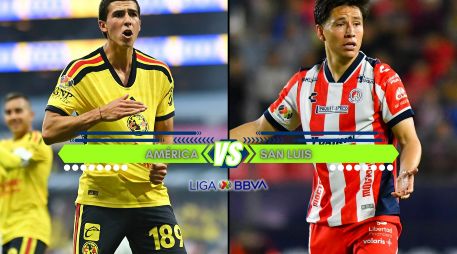 América buscará mantener su paso invicto frente al Atlético de San Luis en el Estadio Banorte. ESPECIAL / IMAGO7 y CANVA