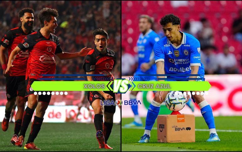 El encuentro entre Xolos de Tijuana y Cruz Azul se jugará este domingo 16 de agosto de 2026. ESPECIAL / IMAGO7 y CANVA