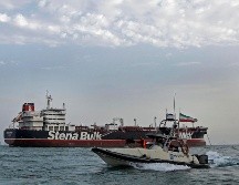 El estrecho de Ormuz, situado entre Irán y Omán, es una de las principales rutas marítimas para el transporte mundial de petróleo y gas. EFE / H. Shirvani