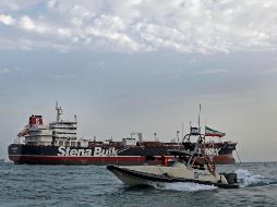 El estrecho de Ormuz, situado entre Irán y Omán, es una de las principales rutas marítimas para el transporte mundial de petróleo y gas. EFE / H. Shirvani