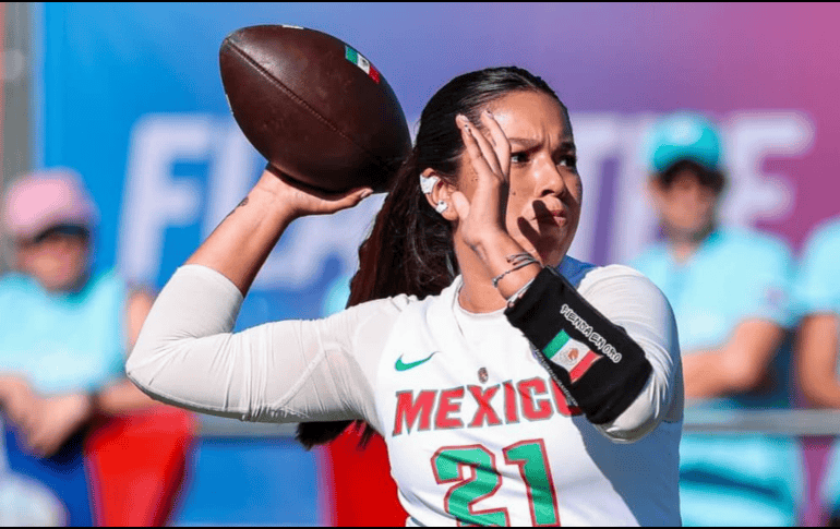 El conjunto mexicano de  Flag Football había llegado a la fase de eliminación directa como uno de los principales candidatos. X/@COM_Mexico