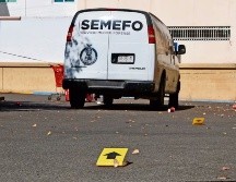 Dos hombres fueron asesinados frente al Palacio de Gobierno de Sinaloa, mientras que en Mazatlán fueron detenidos dos sujetos con un arsenal. SUN/ ARCHIVO.