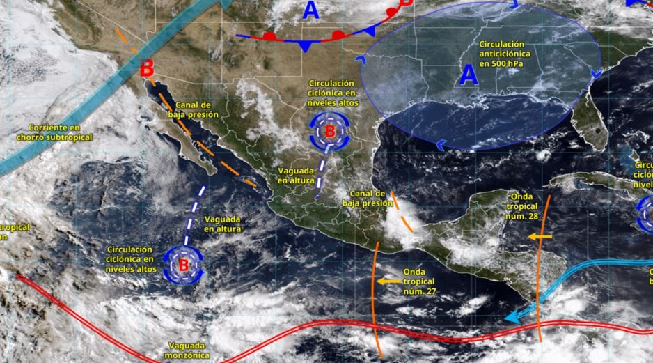 El organismo advirtió que las precipitaciones podrían provocar aumentos en los niveles de ríos y arroyos, deslaves, encharcamientos e inundaciones en zonas bajas. ESPECIAL/ SMN.