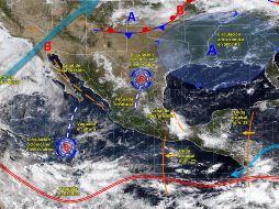 El organismo advirtió que las precipitaciones podrían provocar aumentos en los niveles de ríos y arroyos, deslaves, encharcamientos e inundaciones en zonas bajas. ESPECIAL/ SMN.