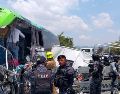 El accidente movilizó a elementos de Protección Civil de los municipios de Ocozocoautla y Cintalapa para atender a los lesionados. ESPECIAl