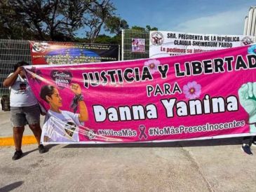 Danna Yanina "N" es una de las tres personas que se encuentran en el penal de Altamira, acusadas por el feminicidio de la adolescente Dafne Zapata Quintos, quien murió la noche del pasado 16 de julio en un curso de verano en la Academia Militarizada Doenitz, en Ciudad Madero. ESPECIAL.