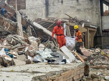 El reporte de la Ungrd representa uno de los balances más recientes sobre el impacto del terremoto y podría modificarse conforme avancen las labores de rescate, búsqueda y evaluación de daños en las zonas afectadas. EFE/M. Baos