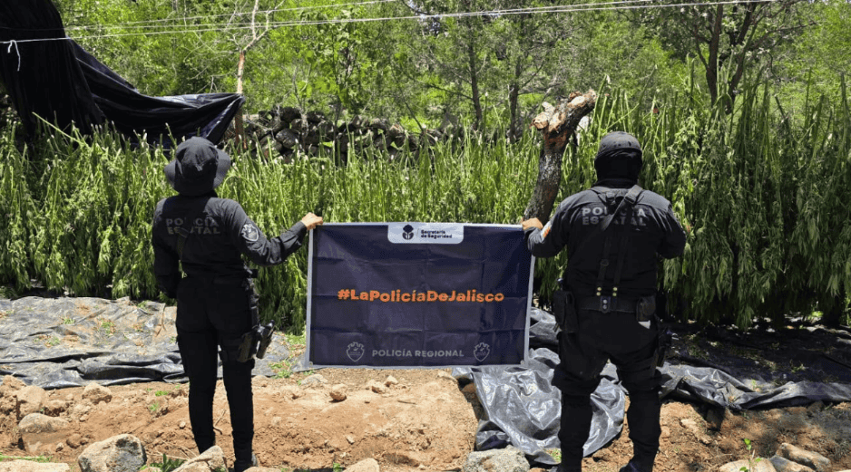 La Secretaría de Seguridad estatal señaló que continuarán los recorridos en la región con corporaciones municipales y federales. ESPECIAL/ Secretaría de Seguridad Jalisco