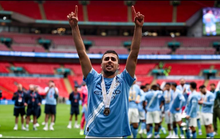 El acuerdo por Rodri se produce poco después de que algunas fuentes señalaran que Joao Cancelo también regresará al Barcelona como agente libre. EFE / ARCHIVO