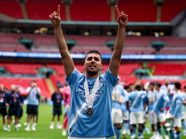 El acuerdo por Rodri se produce poco después de que algunas fuentes señalaran que Joao Cancelo también regresará al Barcelona como agente libre. EFE / ARCHIVO