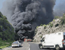 Las unidades de emergencia y de la comandancia regional de la corporación estatal se dirigieron al punto, donde confirmaron lo sucedido. @GN_Carreteras