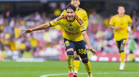 El canterano Osvaldo Arriaga se estrenó como goleador y sentenció el encuentro contra el San Luis. IMAGO7