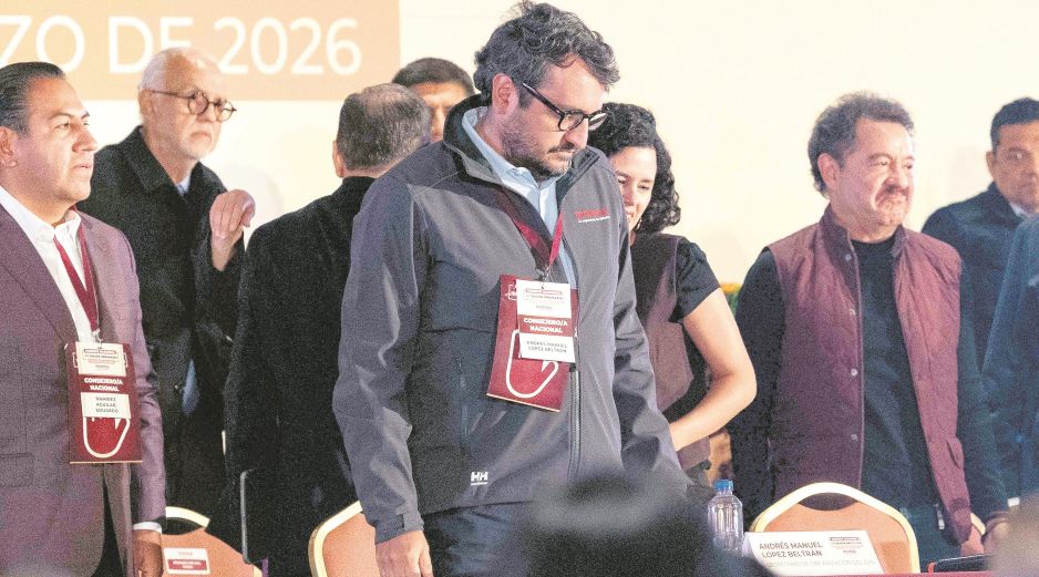 Andrés Manuel López Beltrán se sumó a la lista de figuras afectadas por la revocación de visas. EL UNIVERSAL