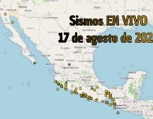 EN VIVO | Sismos en México | Lunes 17 de agosto. ESPECIAL / SSN