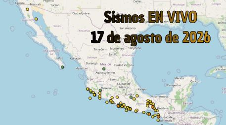 EN VIVO | Sismos en México | Lunes 17 de agosto. ESPECIAL / SSN