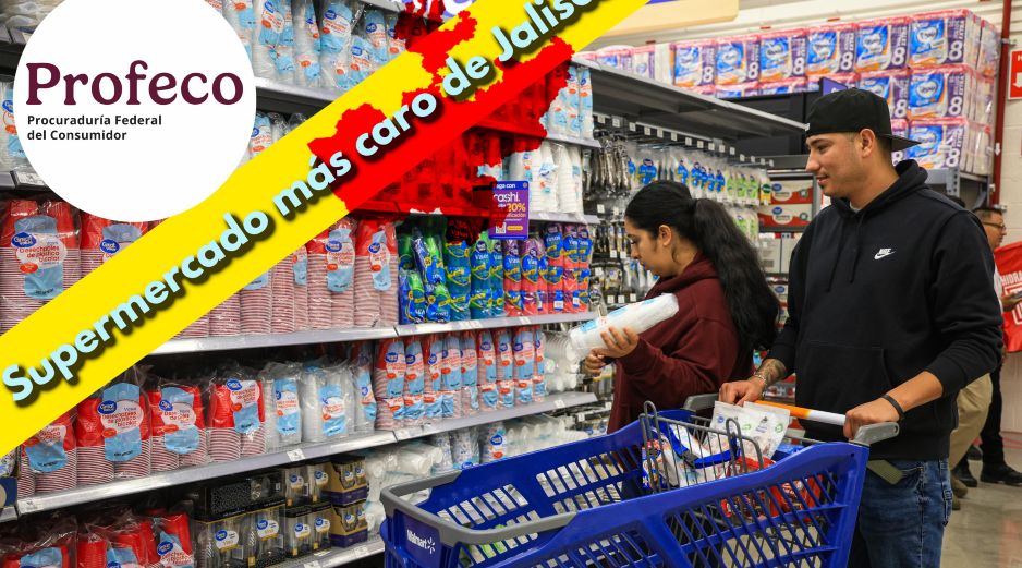 En este supermercado encuentras los precios más altos de todo el estado para adquirir la Canasta Básica; se encuentra en Guadalajara. EL INFORMADOR / ARCHIVO