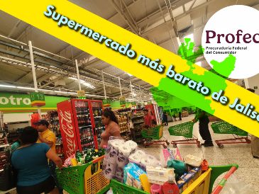 En este supermercado encuentras los precios más bajos de todo Jalisco para adquirir la Canasta Básica; se encuentra en Guadalajara. EL INFORMADOR / ARCHIVO