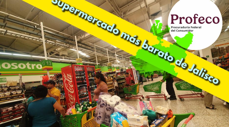 En este supermercado encuentras los precios más bajos de todo Jalisco para adquirir la Canasta Básica; se encuentra en Guadalajara. EL INFORMADOR / ARCHIVO