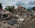El 10 de agosto, Colombia registró un terremoto de magnitud 7.4 que sacudió gran parte del país. EFE / M. Baos
