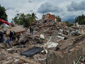 El 10 de agosto, Colombia registró un terremoto de magnitud 7.4 que sacudió gran parte del país. EFE / M. Baos