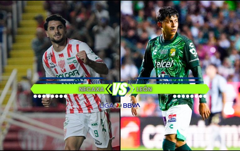 El encuentro entre Necaxa y León corresponde a la Jornada 4 del Torneo Apertura 2026 de la Liga MX y se disputará este lunes 17 de agosto en el Estadio Victoria. ESPECIAL / IMAGO7 y CANVA