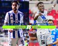 Pachuca y Puebla vuelven a la Liga MX después de su participación en la Leagues Cup y buscan cerrar la fecha con una victoria. ESPECIAL / IMAGO7 y CANVA