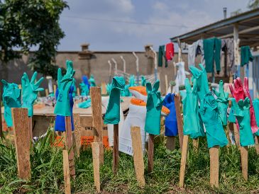 Este es el 17.º brote de ébola de Congo y el más grande en su historia. EFE/ARCHIVO