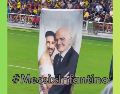 El momento fue celebrado por las y los aficionados que se encontraban en el estadio para el partido Inter Miami vs Nashville y se volvió rápidamente viral. ESPECIAL / X