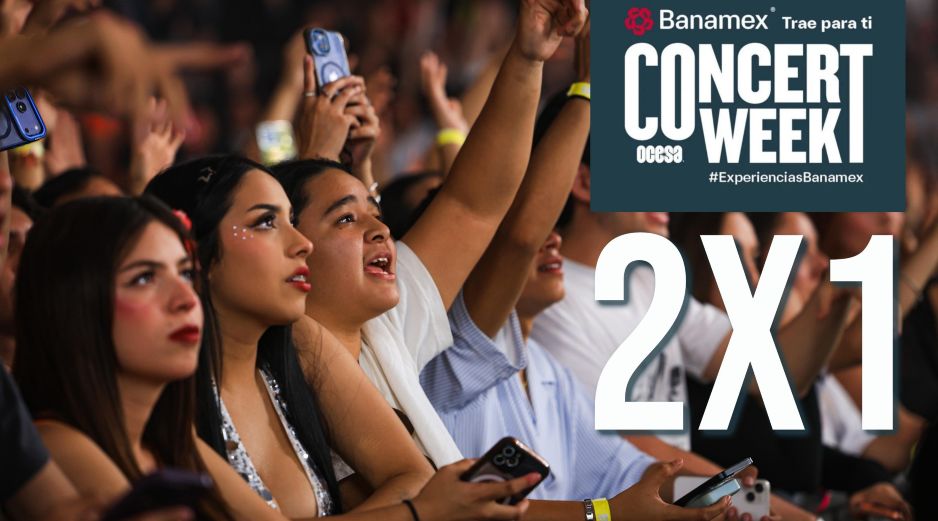 Revisa la lista completa de conciertos que son parte de la promoción Concert Week. EL INFORMADOR / ARCHIVO