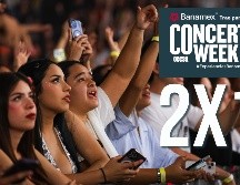 Revisa la lista completa de conciertos que son parte de la promoción Concert Week. EL INFORMADOR / ARCHIVO