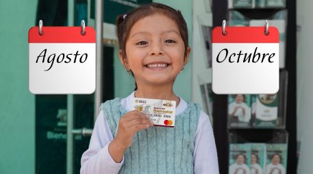 El calendario de pagos de agosto concluyó el viernes pasado con un depósito único anual de 2 mil 500 pesos, destinado a apoyar a las familias con los gastos de útiles y uniformes para el ciclo escolar 2026-2027. ESPECIAL / Programas para el Bienestar y CANVA