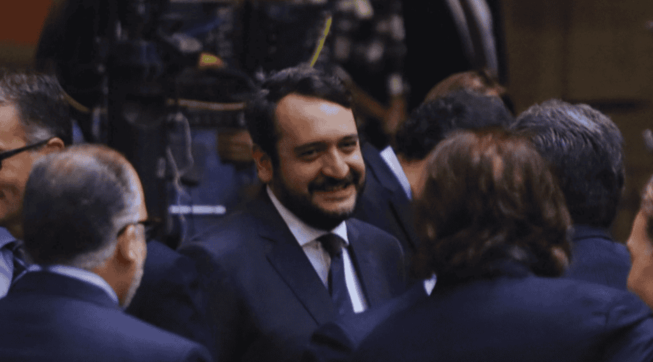 La jefa de Gobierno, Clara Brugada, expresó su respaldo a Andrés Manuel López Beltrán, hijo del expresidente López Obrador. AFP / ARCHIVO