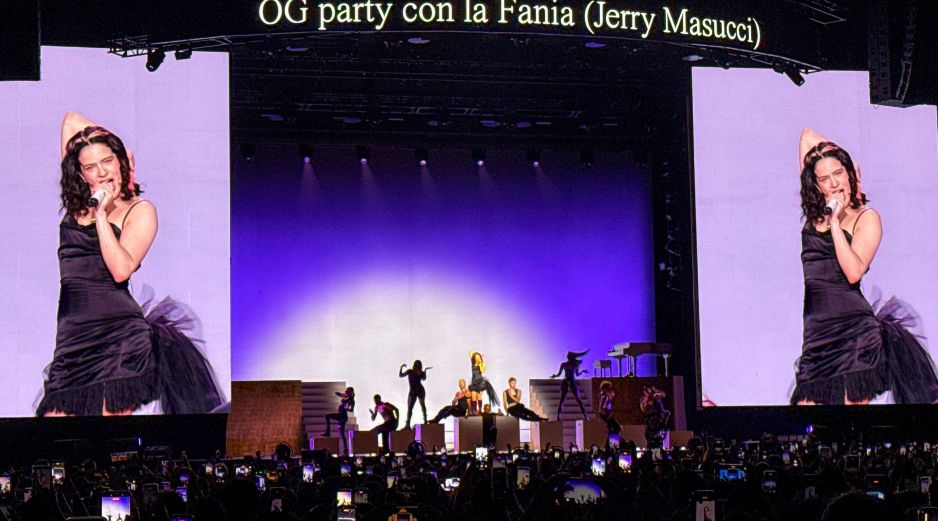 Rosalía dio dos conciertos en Guadalajara como parte del Lux Tour. EL INFORMADOR / H. NAVARRO