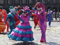 El Zócalo de la Ciudad de México suele convertirse en uno de los principales puntos de celebración durante el Día de Muertos. SUN