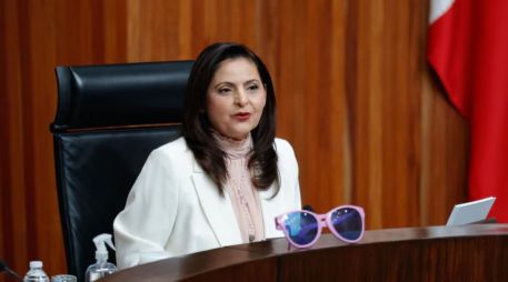 Mónica Soto dejará la Sala Superior del TEPJF el próximo 31 de agosto, tras presentar formalmente su renuncia ante el Senado. SUN/ARCHIVO.