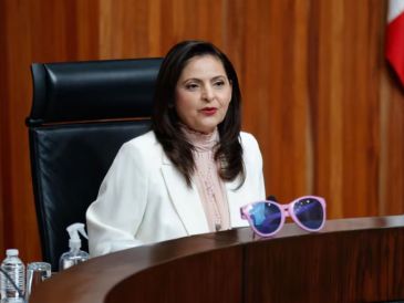 Mónica Soto dejará la Sala Superior del TEPJF el próximo 31 de agosto, tras presentar formalmente su renuncia ante el Senado. SUN/ARCHIVO.