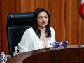 Mónica Soto dejará la Sala Superior del TEPJF el próximo 31 de agosto, tras presentar formalmente su renuncia ante el Senado. SUN/ARCHIVO.