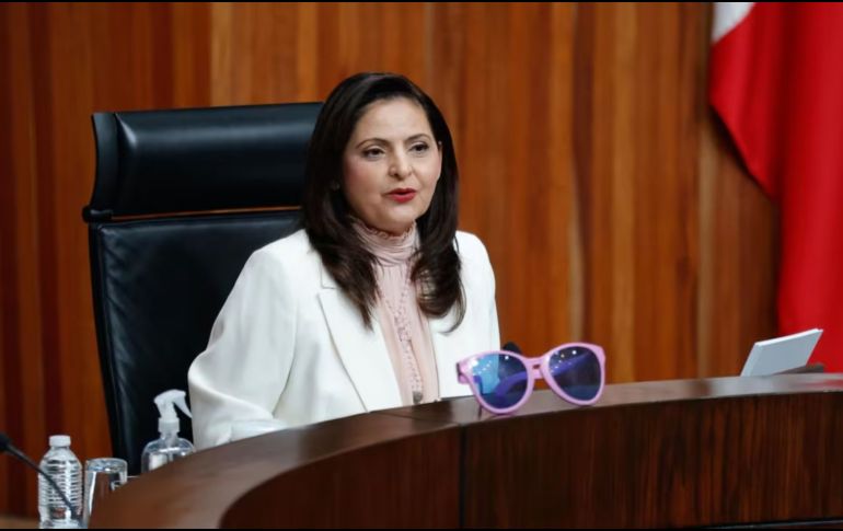 Mónica Soto dejará la Sala Superior del TEPJF el próximo 31 de agosto, tras presentar formalmente su renuncia ante el Senado. SUN/ARCHIVO.