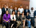 En la reunión estuvieron presentes los integrantes de la Junta de Coordinación Política, conformada por las presidencias de los grupos parlamentarios y las representaciones parlamentarias. ESPECIAL