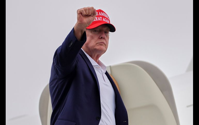 No es la primera vez que Trump tiene encuentros tensos con periodistas que le hacen preguntas que no le gustan. AP/J. Demaree