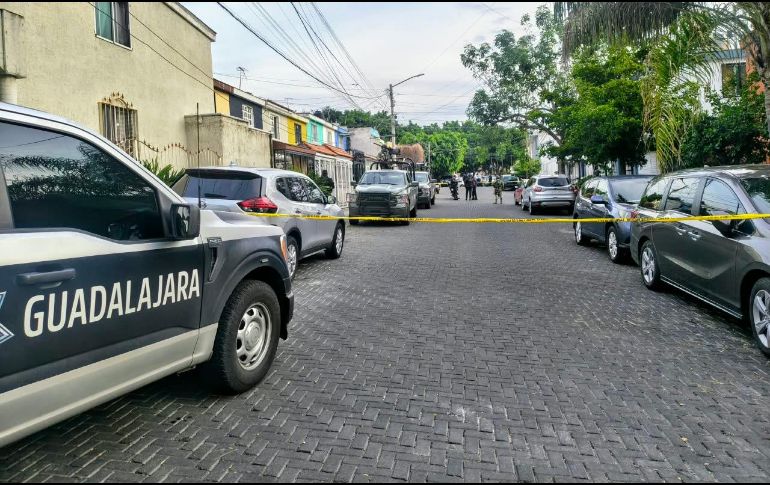 La Policía Municipal de Guadalajara informó que recibió el reporte de detonaciones de arma de fuego en la zona. ESPECIAL.
