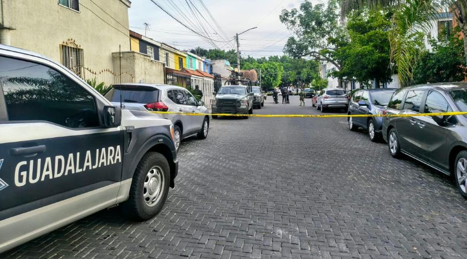 La Policía Municipal de Guadalajara informó que recibió el reporte de detonaciones de arma de fuego en la zona. ESPECIAL.