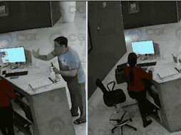 La situación en el hotel Park Life Paradox en Santa Feescaló hasta convertirse en una agresión, durante la cual la trabajadora fue insultada, derribada y golpeada. ESPECIAL / X