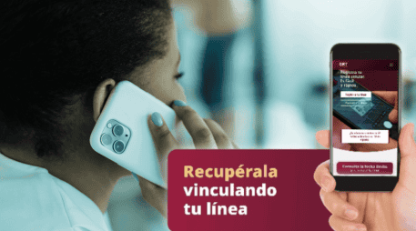La CRT en México detalló el proceso para reactivar una línea telefónica suspendida por falta de registro. ESPECIAL/CRT/Canva